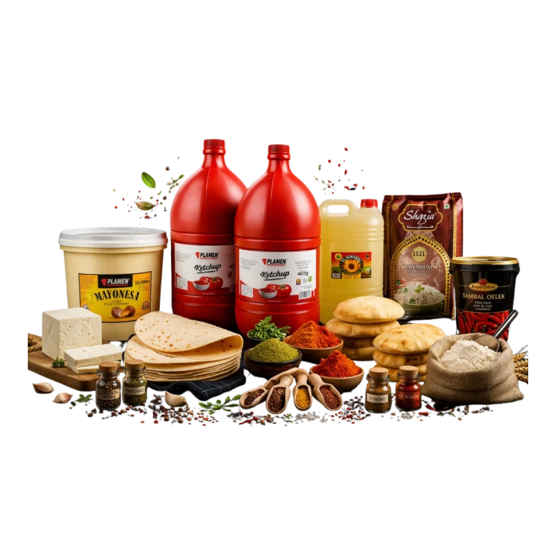 Alimentos secos y Salsas