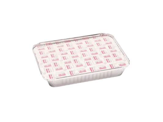 Envaces de aluminio con tapas